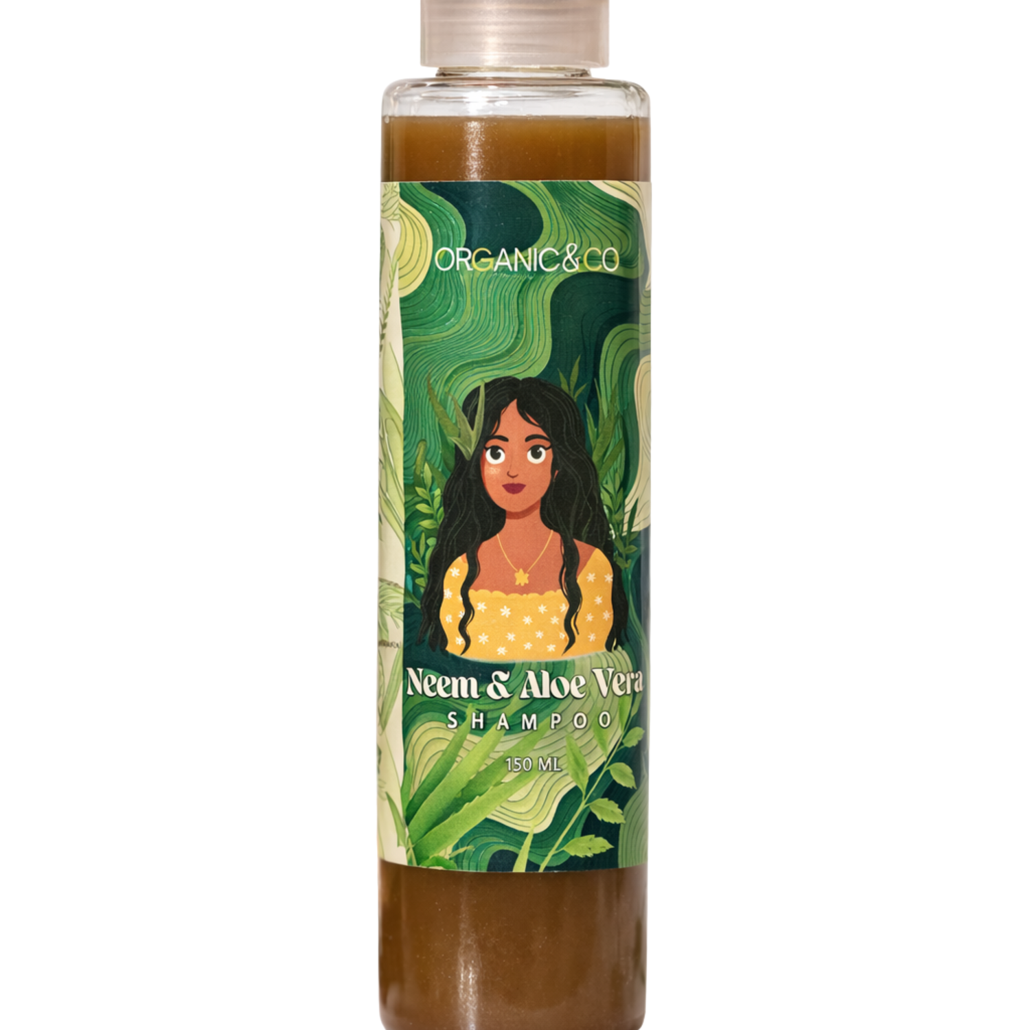 Organic & Co Neem Aloe Vera Shampoo 150ml - Anti Dandruff Shampoo Pakistan