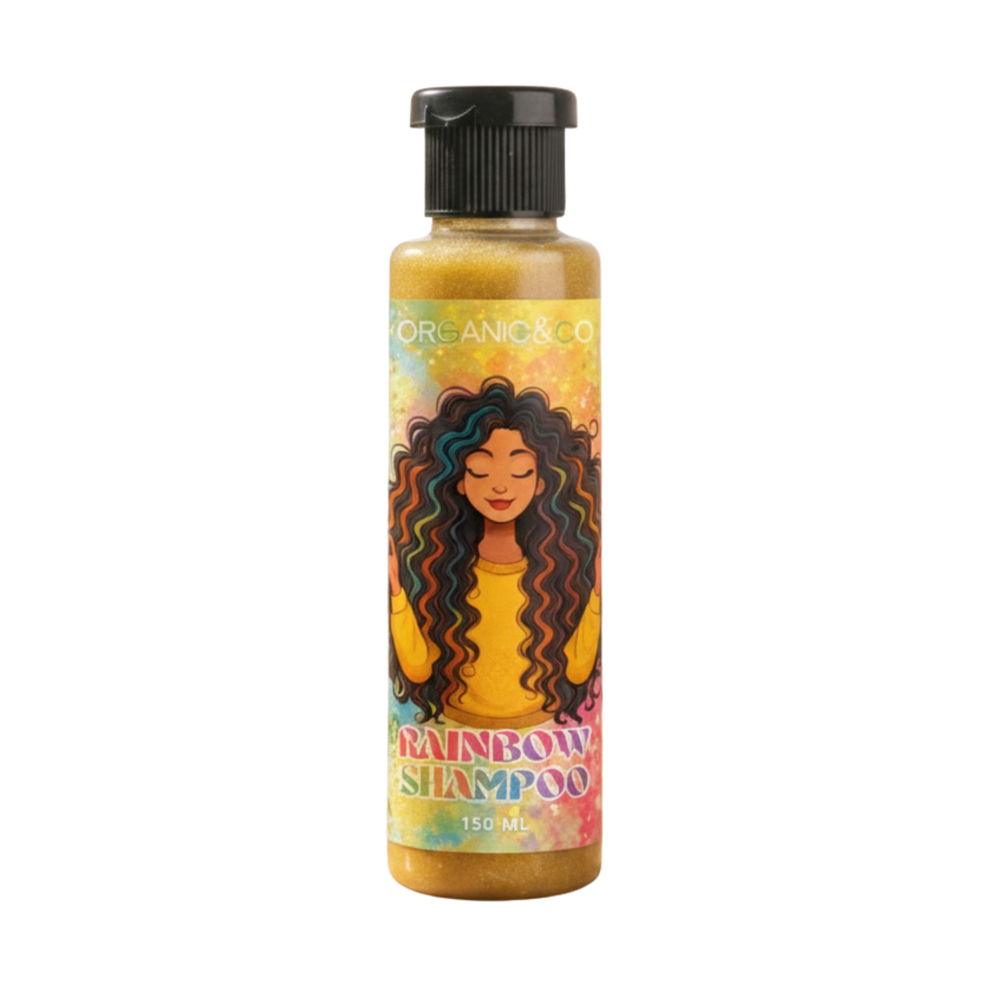 Organic & Co Rainbow Shampoo 150ml - Natural Hair Care Pakistan