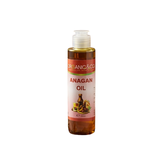 Organic & Co Anagan Oil 150ml - Cold Pressed Hair Oil Pakistan