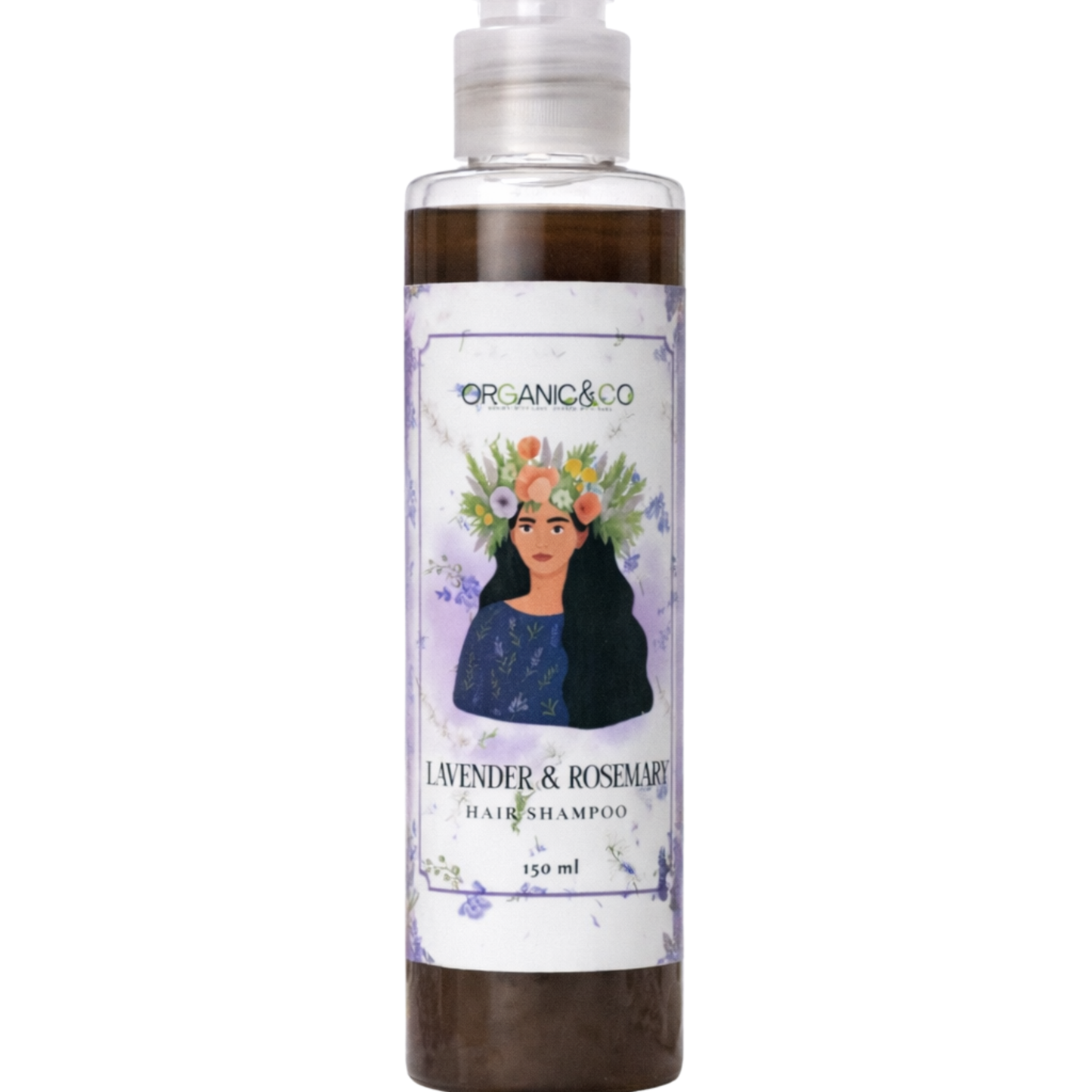 Organic & Co Lavender Rosemary Shampoo 150ml - Natural Hair Care Pakistan